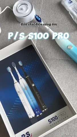 💁🏻‍♀️Bàn chải điện P/S S100 Pro Cái gì mình dùng mỗi ngày thì phải thật xịn đó nha  #hlta #banchaidien #psbanchaidien #pss100pro 