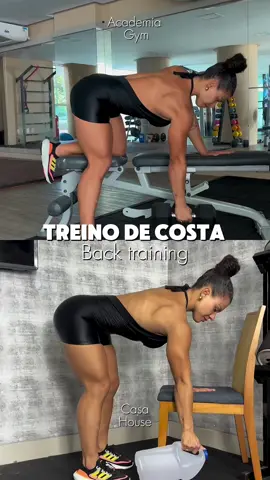 construa uma dorsal/costas obs: Treine com sua máxima carga! já salva para fazer! Mande para uma amiga 💚 . . . . crédito: @Joicy Maromba  #emagrecercomsaude #dorsal #explore #treinodecosta #dorsal #treinoemcasa 