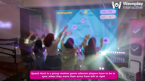 Help Mr. Duck 🐥navigate through the waves 🌊 Client: Canva Tech: Group Motion Game #interactive #eventsph #canvalife