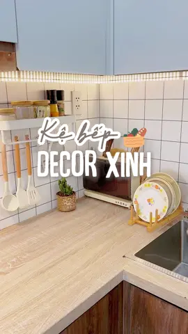 Eo ui xinh lắm ý, decor bếp đúng gu tui luôn 🏠🤎✨ #thaoonha #roomdecor #Home #decor #uforu #giadungthongminh #cănhộsữa #giadungthongminh #kitchen 