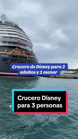 🚢Cotiza en el link del perfil #disneycruiseline #disneycruise #cruises #disneytrip #disneytravelagent #cruceros #traveltiktok #viajarbarato #traveldeals 