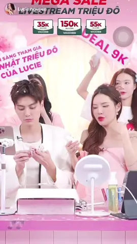 Kem Chống Nắng Gạo xuất hiện trong phiên live sinh nhật triệu đô của Lucie Nguyễn 😍 #ITMF #ITMFVietnam #ITMFRice #myphamgao #ITMFLivestream #Livestream #LucieNguyen #Hotdeal #kemchongnanggao #SPF50 #chongnangphorong 