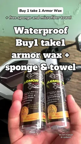 Dahil dito parang palaging bagong ligo motor ko🥰❤️.  #armorwax #armorwaxlangmalakas #armorwaxcoatformatteandglossy #armormattecoat #armorwaxcoat #wax #waxformotorcycle #armorwaxformotorcycle #motorcycle #fyp 