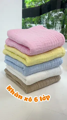 khăn xô 6 lớp Chippi and Co- giải pháp chăm con nhàn hạ #chippiandcovn #khanxo #lamme #chamcon #parenting #embedangyeu #khanxotamchobe 
