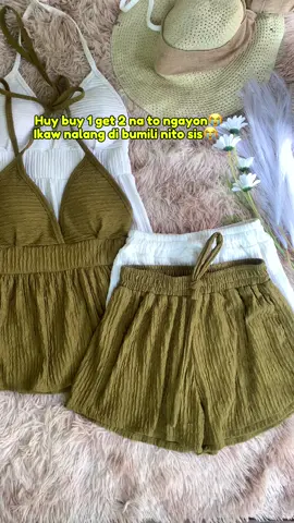 Get yours na ahad habang may stocks pa🤍🥑#haltertop #summerfits #beachoutfit #summeroutfit #coordinates #terno 