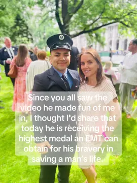 My son, my hero. Always making us proud!  #fdnyems #fdny #proudmom #MomsofTikTok #proudmomma #genxmom #slaysister 