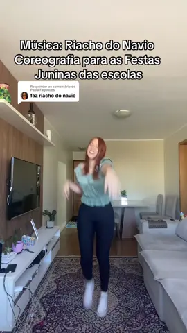 Respondendo a @Paula Fagundes Coreografia da Música “ Riacho do Navio” Para as festas juninas das escolas. #coreografia #coreografa #dança #festa #festajunina #escolas #professoresnotiktok #professora #alunos #forró #quadrilhajunina 