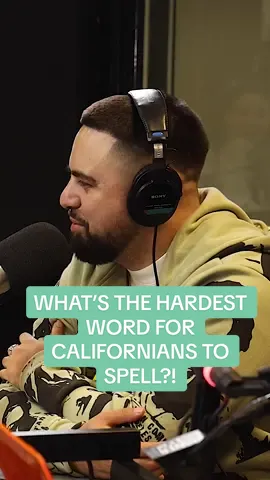 SPELLING CAN BE HARD SOMETIMES! 😅 #BrownBagMornings #brownbag #power106 #morningshow #spelling #california #viral 
