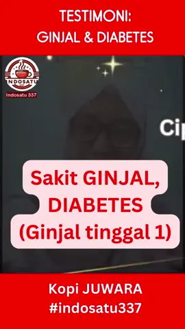TESTIMONI : #Ginjal #Diabetes #kopijuwara #kopilingzhi #kopiganoderma #shuanghor #kopikesehatan  untuk info hub team #indosatu yang share link ini. Disklaimer: Bukan obat, tapi #minumankesehatan, efek berbeda setiap orang