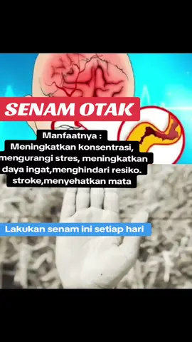 SENAM OTAK #kesehatan #berandafypシ #foryourpage #senamotak 