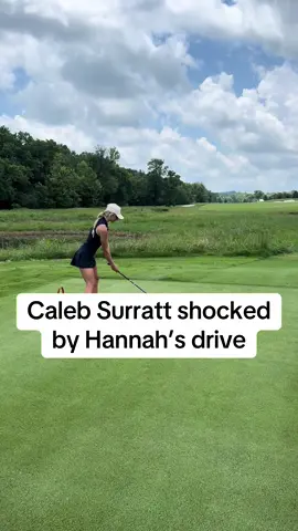 Her driver was working! ⛳️🔥 #golfer #amateurhour #LIV 