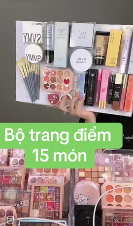 Bộ trang điểm 15 món#xuhuong2024 #xuhuong #bomakeupgiare #xuhuongtiktok #botrangdiem #bomakeupgiare #lamdepmoingay 