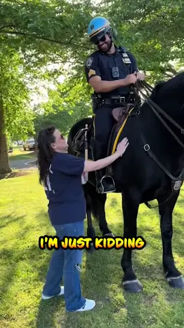 NYPD Gets Pranked 😂 🎥: @user295689919139 scaryann11 TT #CopHumor #Police #Funny #Humor #NYPD #Pranked #Reels #Hilarious #foryou #fyp #foryoupage #tiktok #Prank 