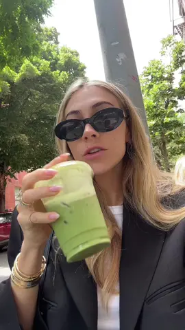 my matchaful order #matcha #nyc #nycfood 