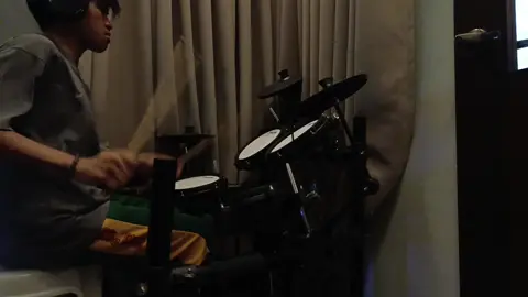 Bata Dahan-Dahan  Iv of Spades Drum Cover (Repost kasi muted ni tiktok)  nangangapa pa po sa palo #drums 