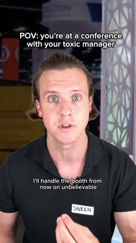 Conference ruined  #corporate #work #conference #Tech #sales #humor #comedy #coworkers #manager #corporatehumor #workhumor #saleshumor #workconference 