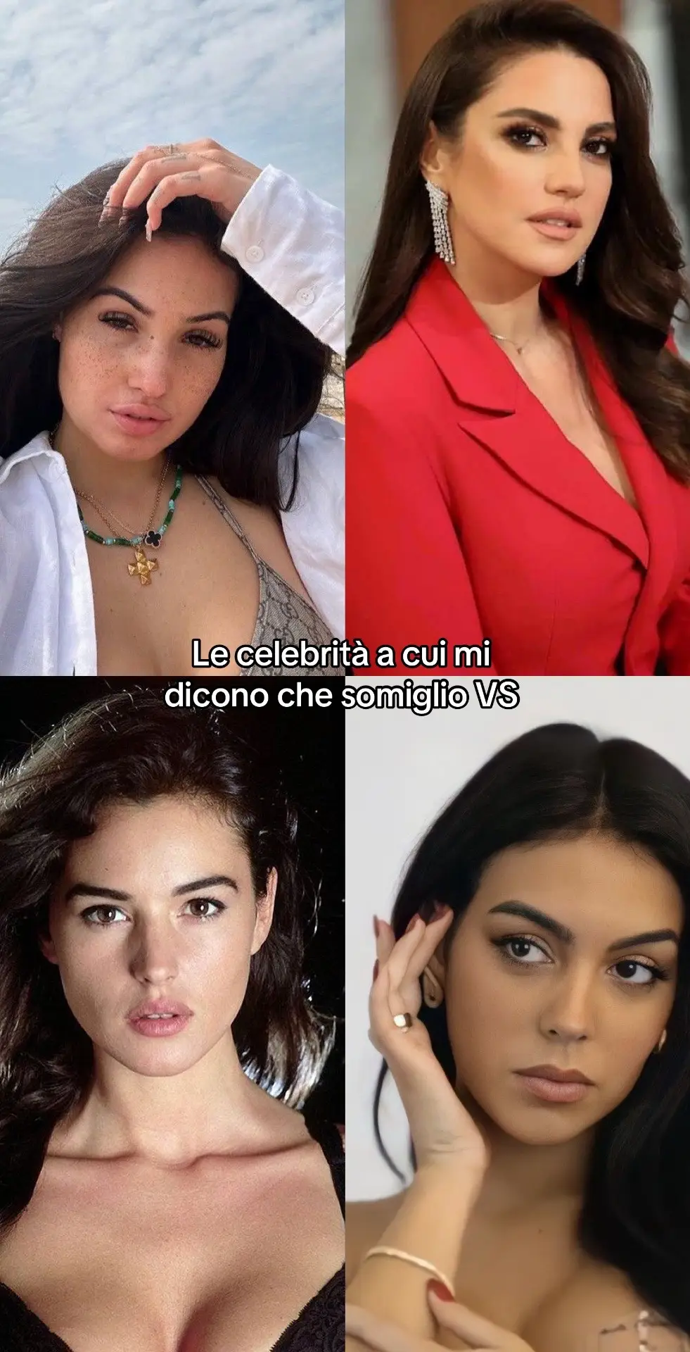 A chi dite che somiglio di piu???🙃#somiglianza #celeb 