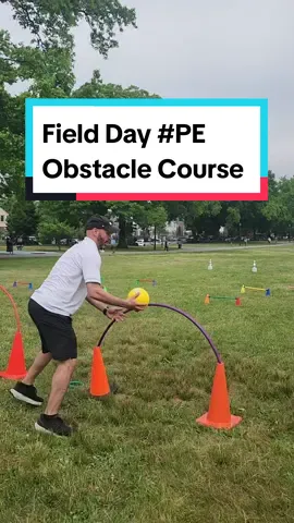 Field Day Obstacle Course! #GiveItATry👏👉 #coachgelardi #physed #pe #physicaleducation #physicaleducationclass #peteacherbelike #petips #pehack #elementaryteacher #physedrocks #physicalactivity #fieldday #fielddays #teamwork #peteacher #gymteacher @adidas @New Balance @PUMA @Under Armour @Sesame Workshop 