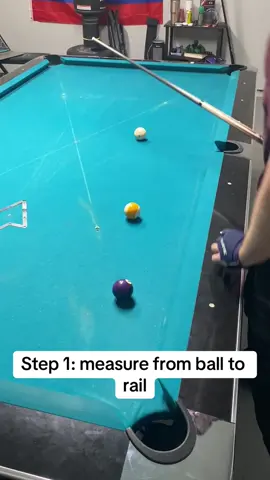 Pool tip #pool #billiards #trickshots #poolplayer #satisfying #tips #drill 