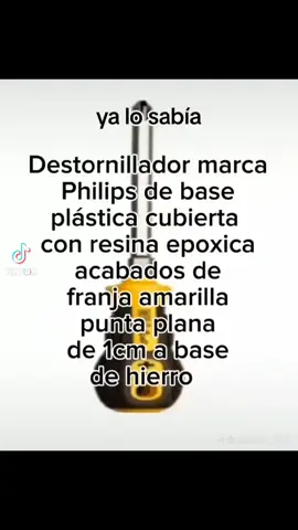 Destornillador marca philips de base plástica cubierta con resina epoxica acabados de franja amarilla punta plana de 1cm a base de hierro #fyp #destornillador #catthunder #Destornillador_marca_philips_de_base_plastica_cubierta_con_resina #fyp #destornillador #fyp #fyp #fyp #humor #morbo #deadlocked #viral #tumama #🥵 #filoso #1cm #hierro #Minecraft #geometrydash #roblox #fallguys #freefire #fornite #stumbleguys #skibiditoilet #aaaaaaaah 