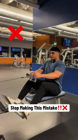 Fix these mistakes while doing seated rows and watch your back grow!‼️✅ #Fitness #gym #bodybuilding #exercise #GymTok #workout #back #backworkout #fyp 