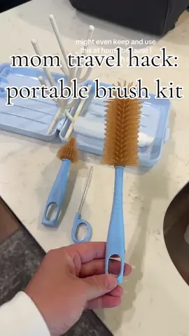 mom travel hack: travel bottle brush set @MomMed_Official #mommed #mommedbottlebrush #TikTokShop #tiktokshopfinds #summerholiday #travelwithbaby #lifehacks #momhacks #babyholidayessentials #momfinds #campingbaby #portablebottlebrushkit #momtips #firsttimemom #sahmsoftiktok #MomsofTikTok #momtent #momtok #sahm