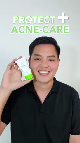 Double the benefits! Sun protection and acne care in 1 ☀️💚 #YOUBeautyPH #sunprotection #acnecare #sunscreen #beauty #skincare 