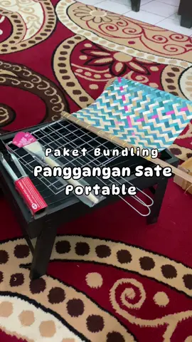 Panggangan sate paket komplit #pangganganportable #panggangan #panggangansate 
