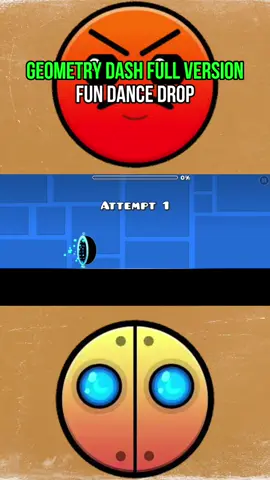 Geometry Dash-Fun Dance Drop #geometrydash #fundancedrop 