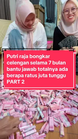 #fyp #fypシ゚viral  @popioktariani  bongkar celengan putri raja dapat ratusan juta selama 7 bulan #fypp 