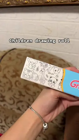 3M kids coloring roll painting roll drawing paper #tiktokshop #fyp #toy #kid #mom 