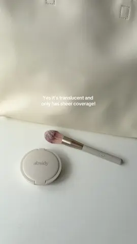 Yep this powder from Absidy is 3in1 ✨ It doesn’t conceal any imperfections but it smoothen out pores/skin texture ❤️ #Absidy #Absidybeauty #Absidycomplexionblur #complexionblur #absidypowder #fyp #foryou #translucentpowder #compactpowder #tiktokmakeup #tiktokfinds #tiktokhaul #tiktokshop #smooth #smoothskin #finishingpowder #settingpowder #retouching #retouchpowder #oilyskin 