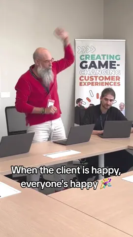 When a game-changer receives amazing client feedback, everyone celebrates 🕺 That feeling of 