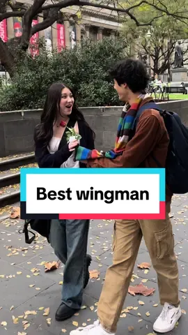Best wingman 🌹 #fypシ #viral #wholesome #wingman #roses 
