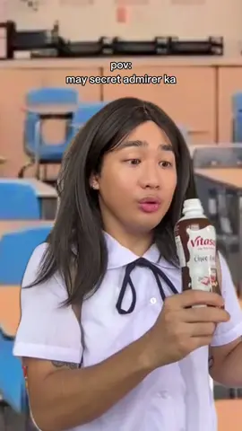 sino ba kasi ‘tong Mister-yoso na ‘to? 😭🫵🏻 favorite ko na tuloy ‘tong #Vitasoy kasi naman it's #SaraprisinglyGood. Try niyo na din, available in all leading supermarkets nationwide!