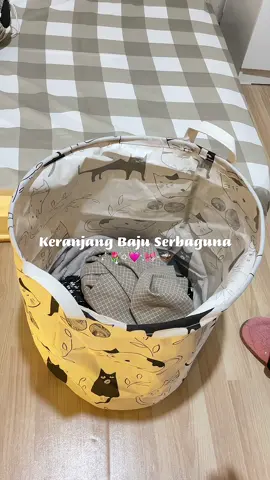 tempat buat baju kotor / mainan 😍 #tempatbaju #storageorganizer #tempatserbaguna 