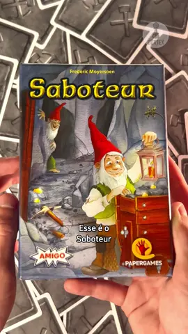 Já jogou Saboteur? Você é team minerador ou sabotador? #papergames #saboteur 