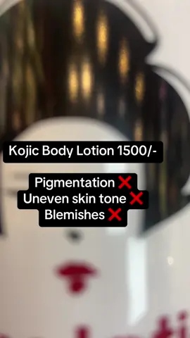 Kojic Body Lotion #viralvideo #original #foryoupage #order #tiktok #1millionaudition #highlight #cosmetics #foryou #fyp #viral #skincare #kojicacid 