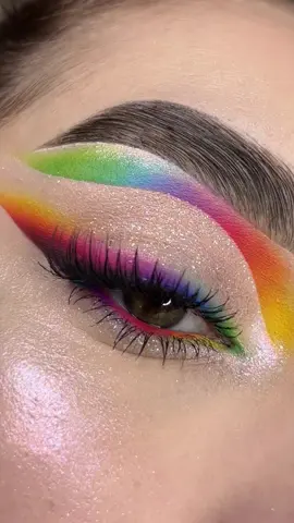 🌈🩷 #makeup #creativemakeup #makeuptutorial #rainbowmakeup #pridemonth #pride2024 