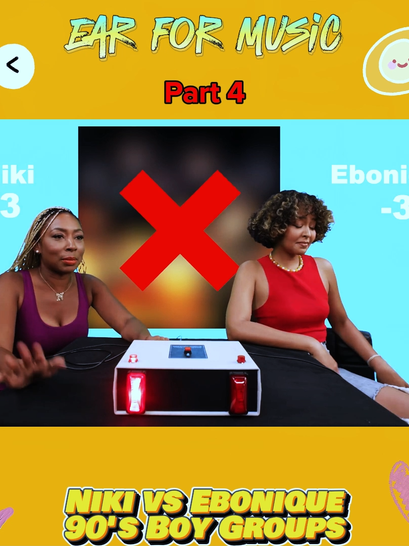 P4: Ear For Music - Niki vs Ebonique - 90's Boy Groups #musique #viral #soundviral #usa #niki