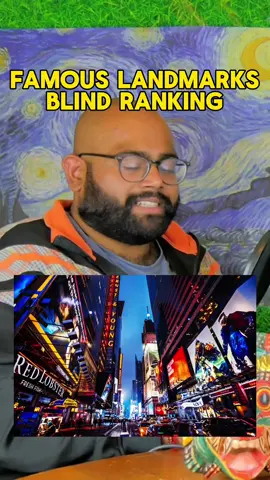 Famous Landmarks Blind Ranking #blindreact #blindranking #ranking #ranked #landmark #destination #vacation #holiday #travel #opinion #thoughts #justforfun #podcast #podcastclips #viral #trending #fyp #foryou #foryoupage #fypage #grasstooth #funny #eiffeltower #statueofliberty #tajmahal #timesquare 
