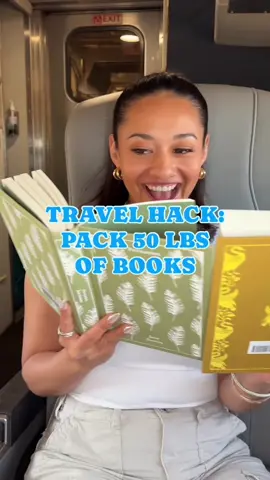 book lovers 🤝 Amtrak’s luggage policy  @Penguin Random House 
