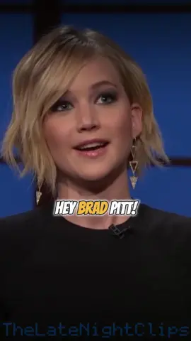 Hey Brad Pitt #bradpitt #jenniferlawrence #oscars #bar #night #foryou 
