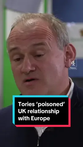 Sir Ed Davey, leader of the Liberal Democrats, says the UK needs to return towards the EU and it will 