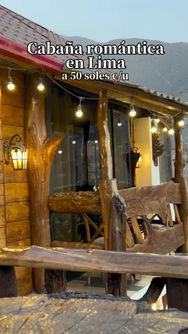 Las cabañas de pura madera y piedras 🥰 Eso si, tener en cuenta que esta bien metido y esta en la parte alta de un cerro asi que pidan bien la ubicación al reservar porque casi nos perdimos 😅😂 #hotel #cabaña #parejas #romantico #cottage #viajes #cottagecore  #limaperu #peru #perú Cabaña en Lima desde los 50 soles por persona, Suit Glamping El Flechazo, Ate 