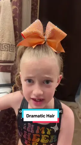 Dramatic Hair is fun #parentlifebelikethis #lifewithkidsbelikethis #momandkiddoconvos #motherhoodlife 
