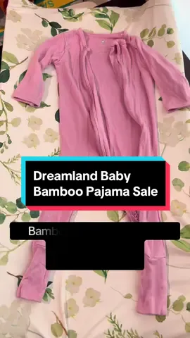 Presley is so happy to tell y’all that her favorite bamboo jammies are on SALE!!!!! @Dreamland Baby #dreamlandbabyco  #bamboo #pajamas #MomsofTikTok 