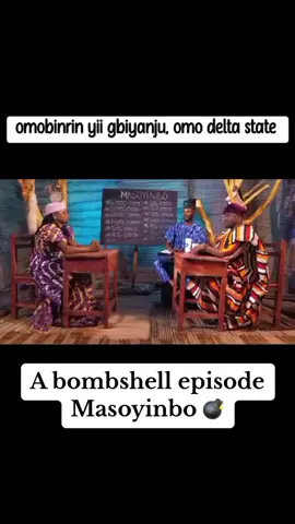 A bombshell episode  Of Masoyinbo 💣. A South south lady participated and she really put in her best 📚. #masoyinbogameshow #masoyinbo 