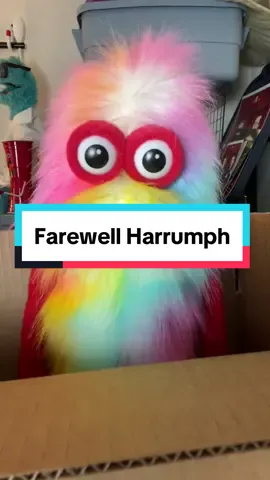 I sold everyone’s favorite curmudgeon.  Is this the end of Sir Harrumph? Or is there a Harrumph in all of us?  #puppet #muppet #grumpy #unboxing #etsyshop #CapCut 