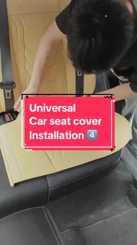 Part 4️⃣ How to Install Car Seat Covers Like a Pro? - Installation Tutorial of Universal Seat Cover #freesoo #carseatcover #carinterior #creatorsearchinsights #fy #caraccessories #carhack #carupgrades #amazonfinds #corolla #rav4 #crv #highlander #tiktokmademebuyit #amazonmusthaves 